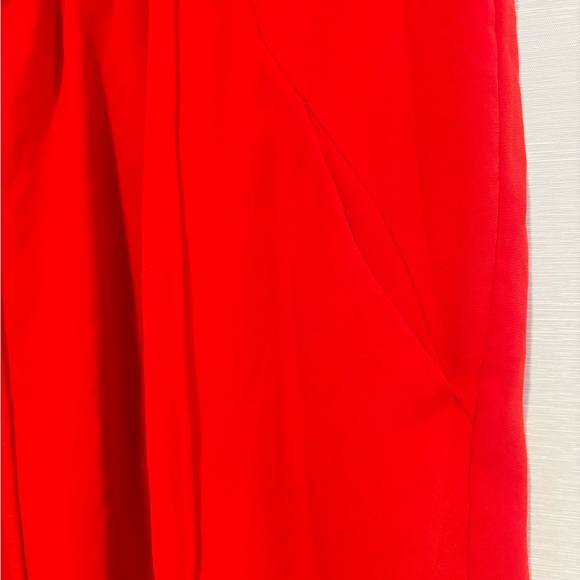 Wilfred Aritzia Sabine Faux Wrap Mini Dress Red - Picture 6 of 6